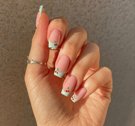 unhas decoradas com glitter