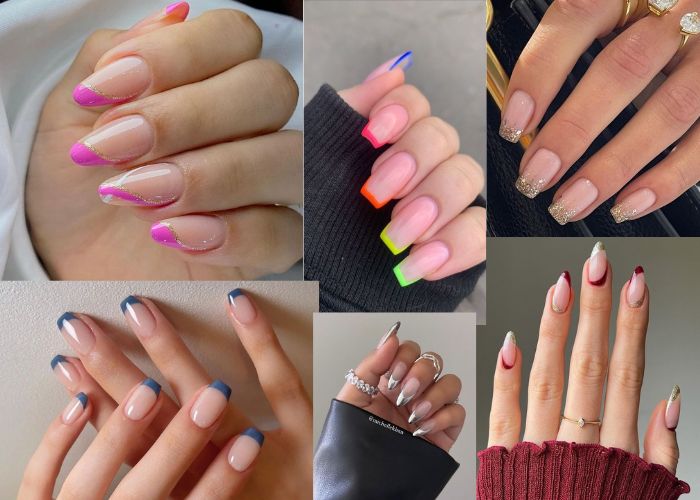 unhas decoradas degradê