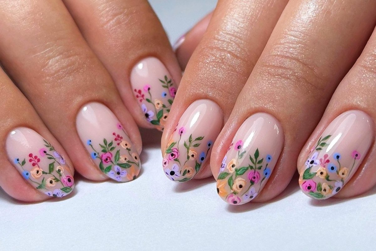 cores de unhas em gel 2026