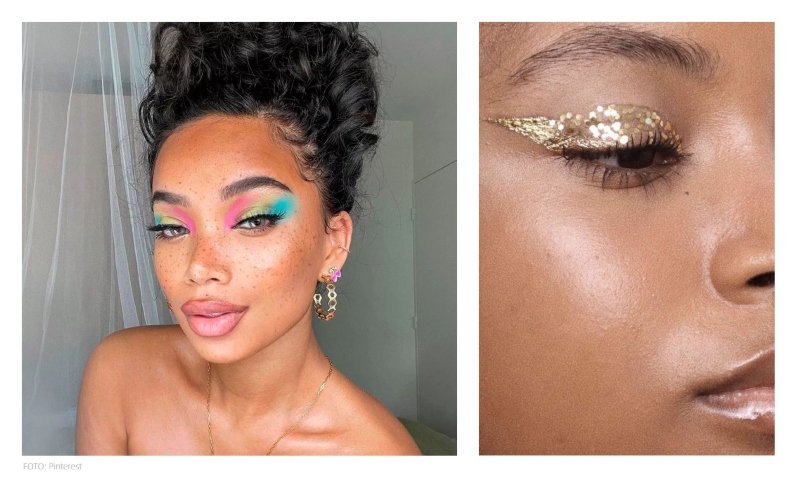 maquiagem de carnaval com strass passo a passo