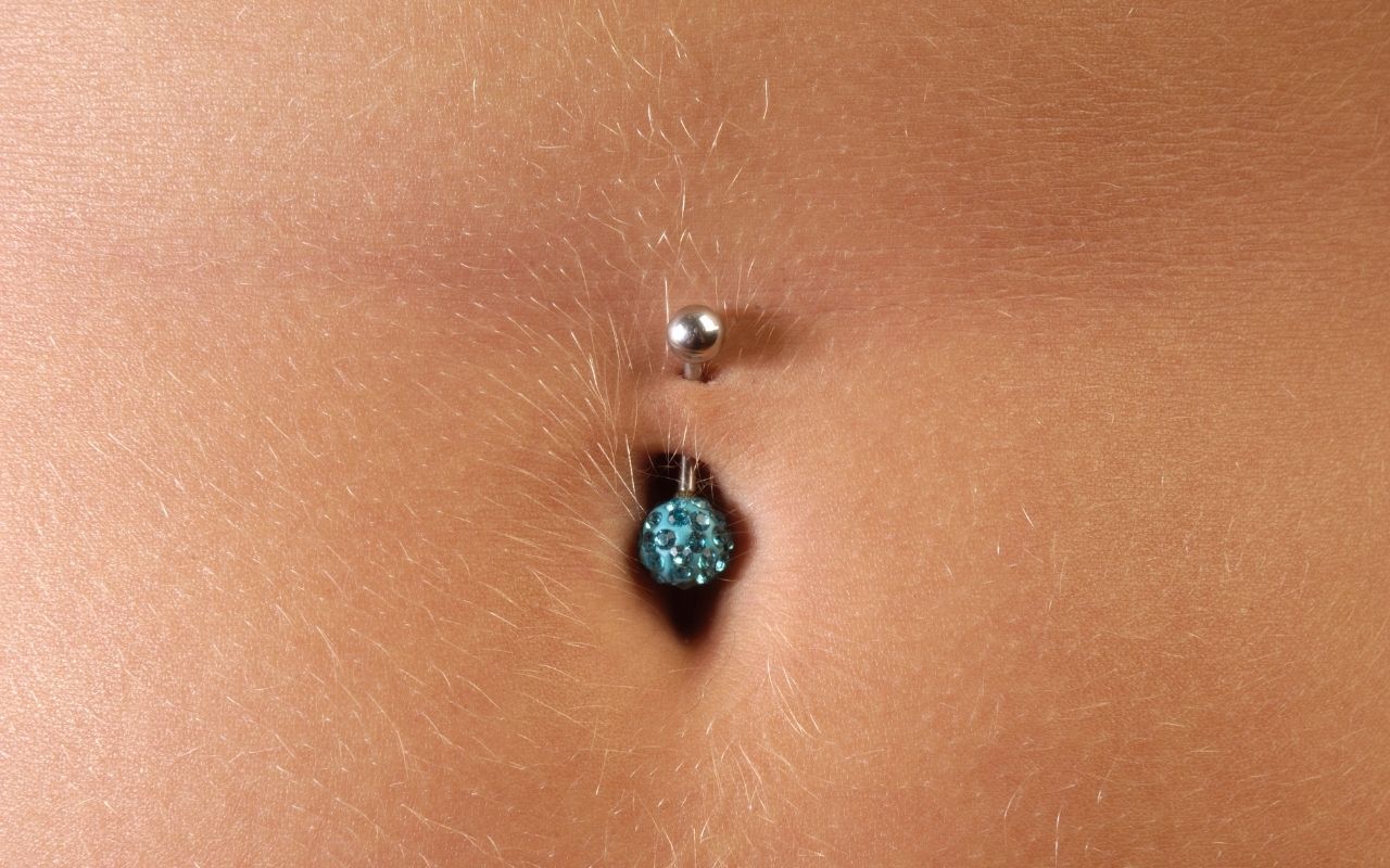 fotos de piercing no umbigo