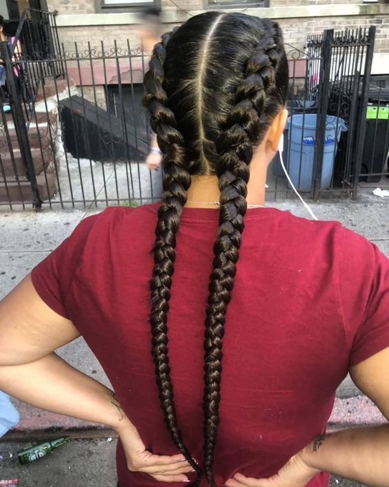 fotos de trança boxeadora