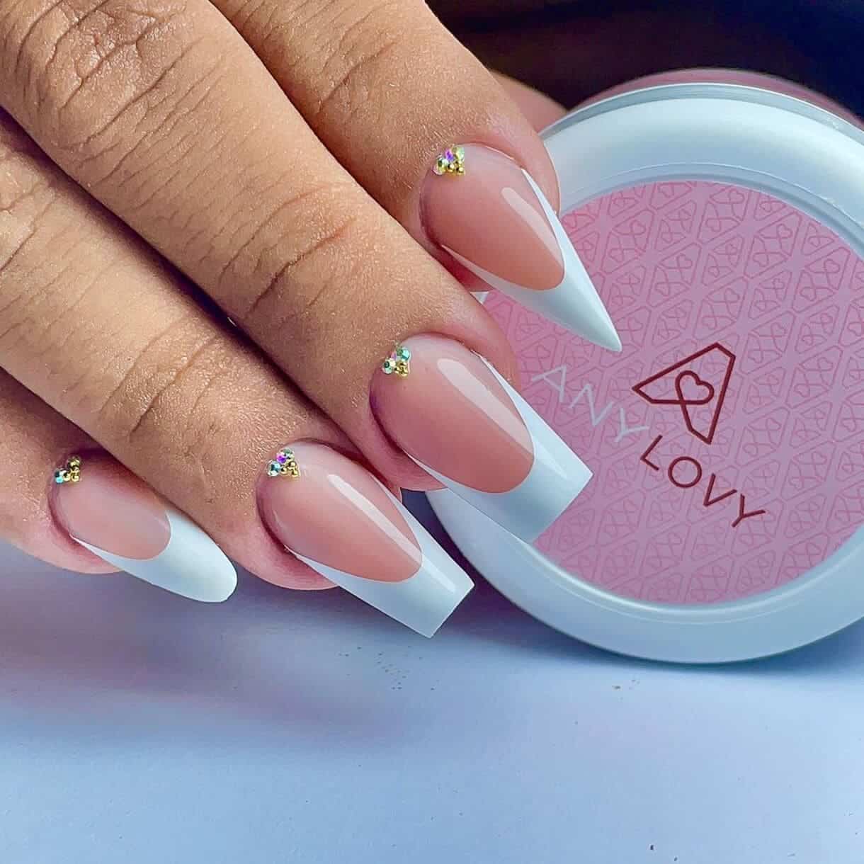 como fazer francesinha invertida na cutícula