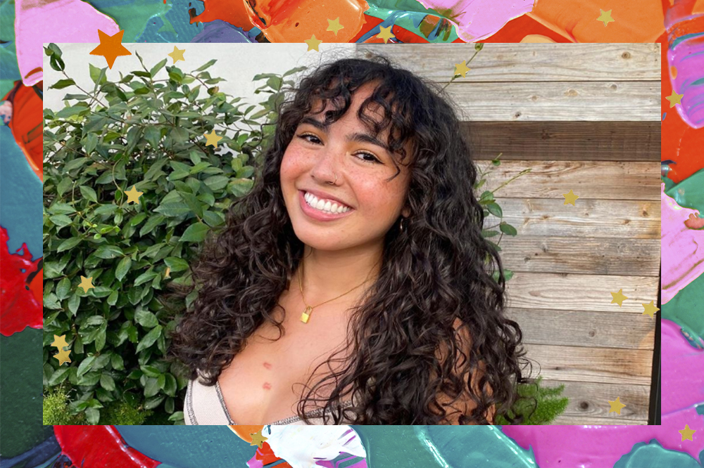 franja cabelo cacheado