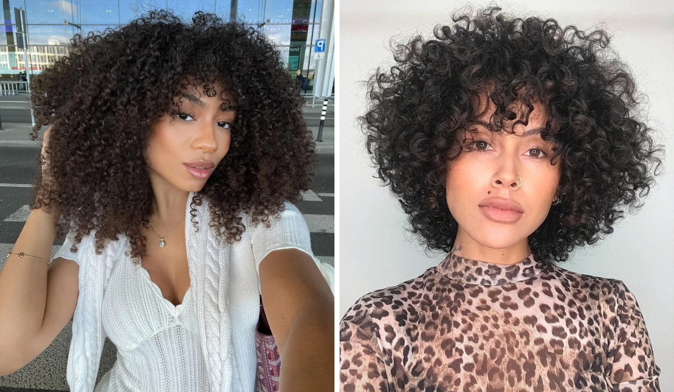 erros comuns ao cortar franja cacheada