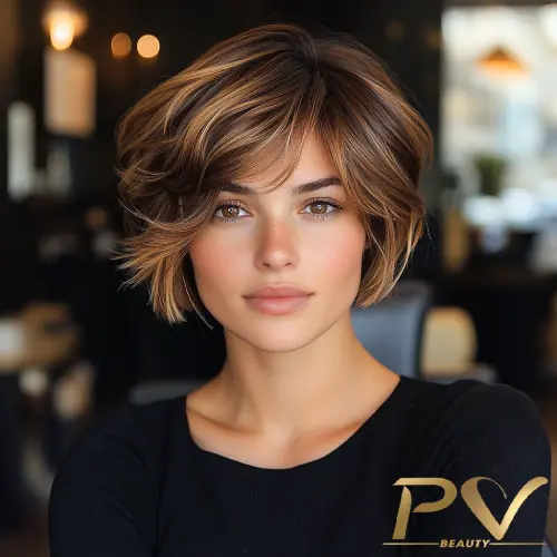 franja lateral curta