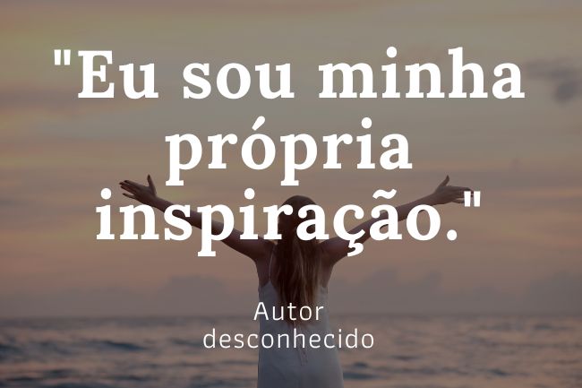 frase para fotos sozinha