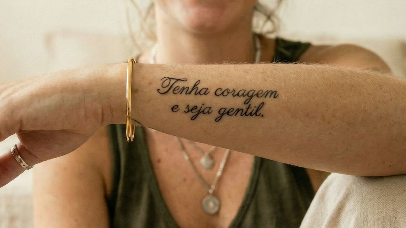 Top 10 Locais do Corpo para Tatuar Frases Femininas
