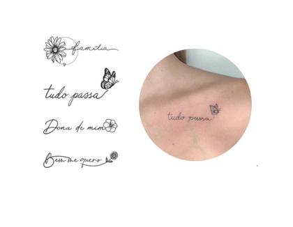 Tatuagens Fine Line: Frases Curtas e Delicadas para Inspirar