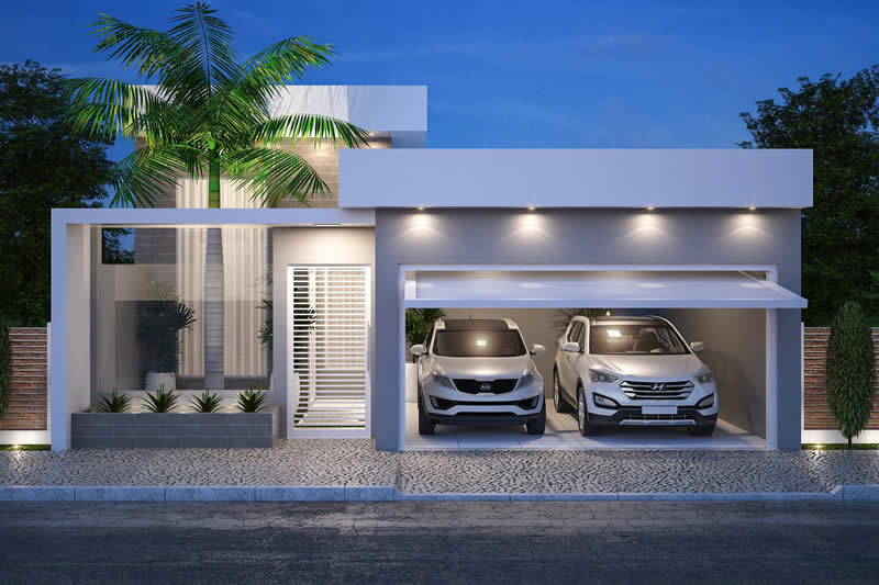 fachada de muro com pintura