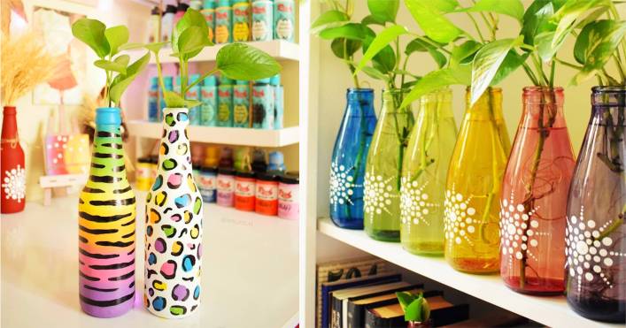 10 ideias criativas garrafinha decoração festa casamento