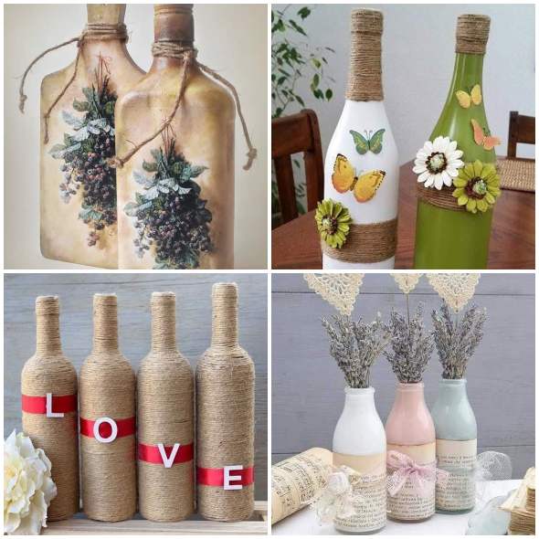 garrafinha decoração barata como economizar