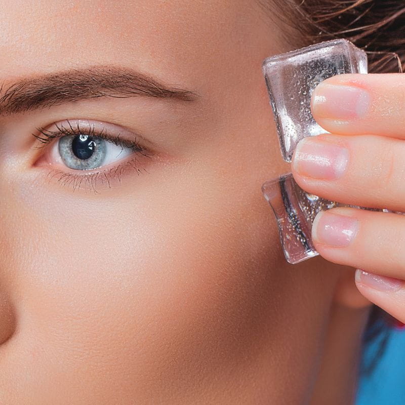 Gelo no Rosto para Espinhas: Alívio Rápido ou Solução Duradoura?