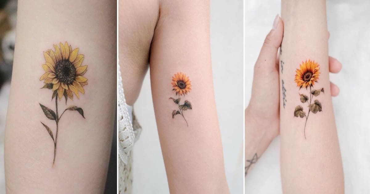 Significado Profundo da Tatuagem de Girassol: Luz