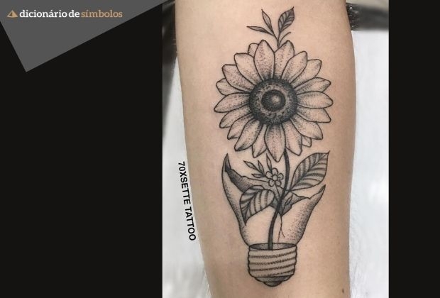 Significado Profundo da Tatuagem de Girassol: Luz