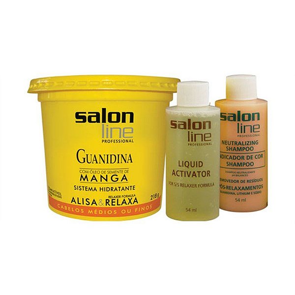 guanidina salon line estraga o cabelo