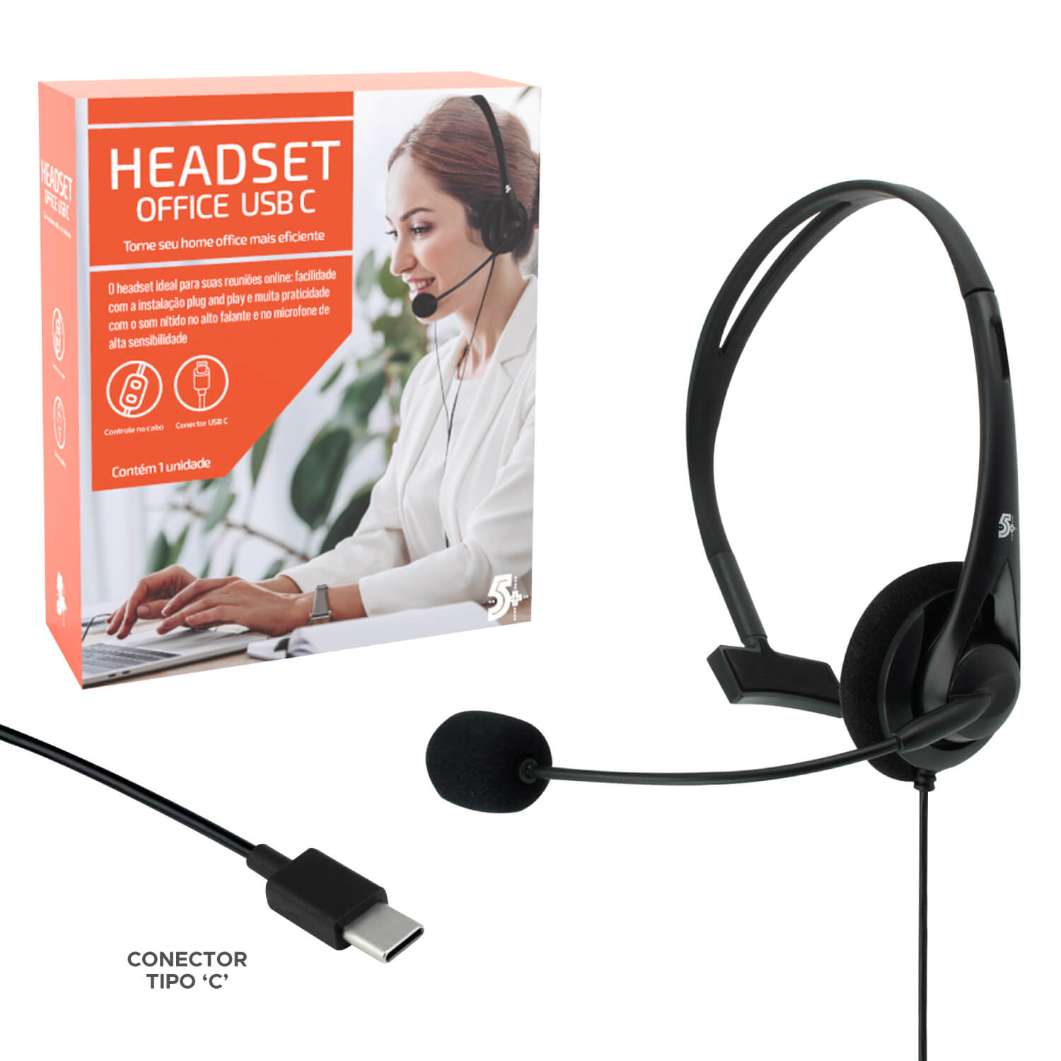 headset com cancelamento de ruído para trabalho