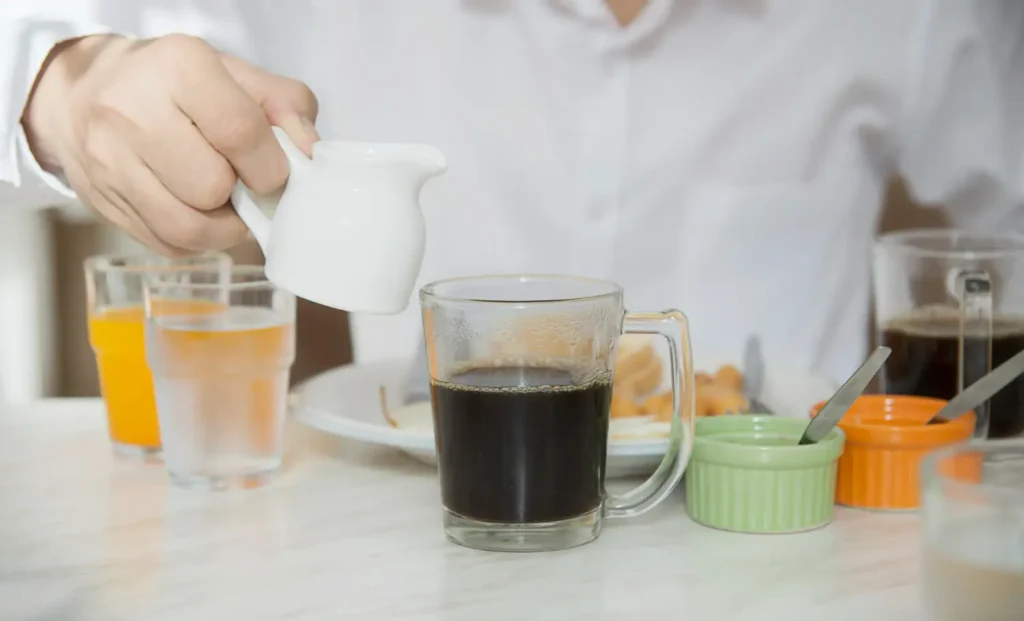 hidratação com café