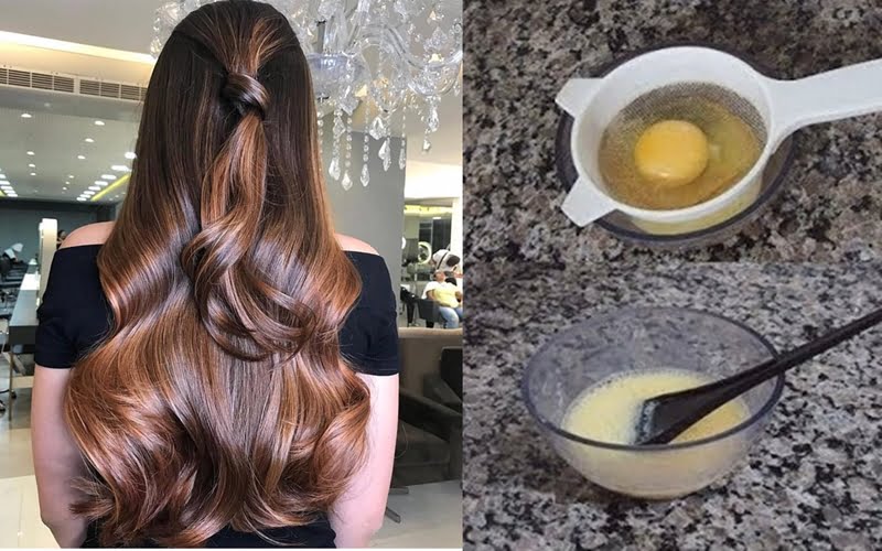 hidratação com ovo