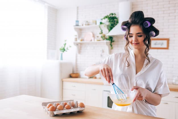 hidratação com ovo