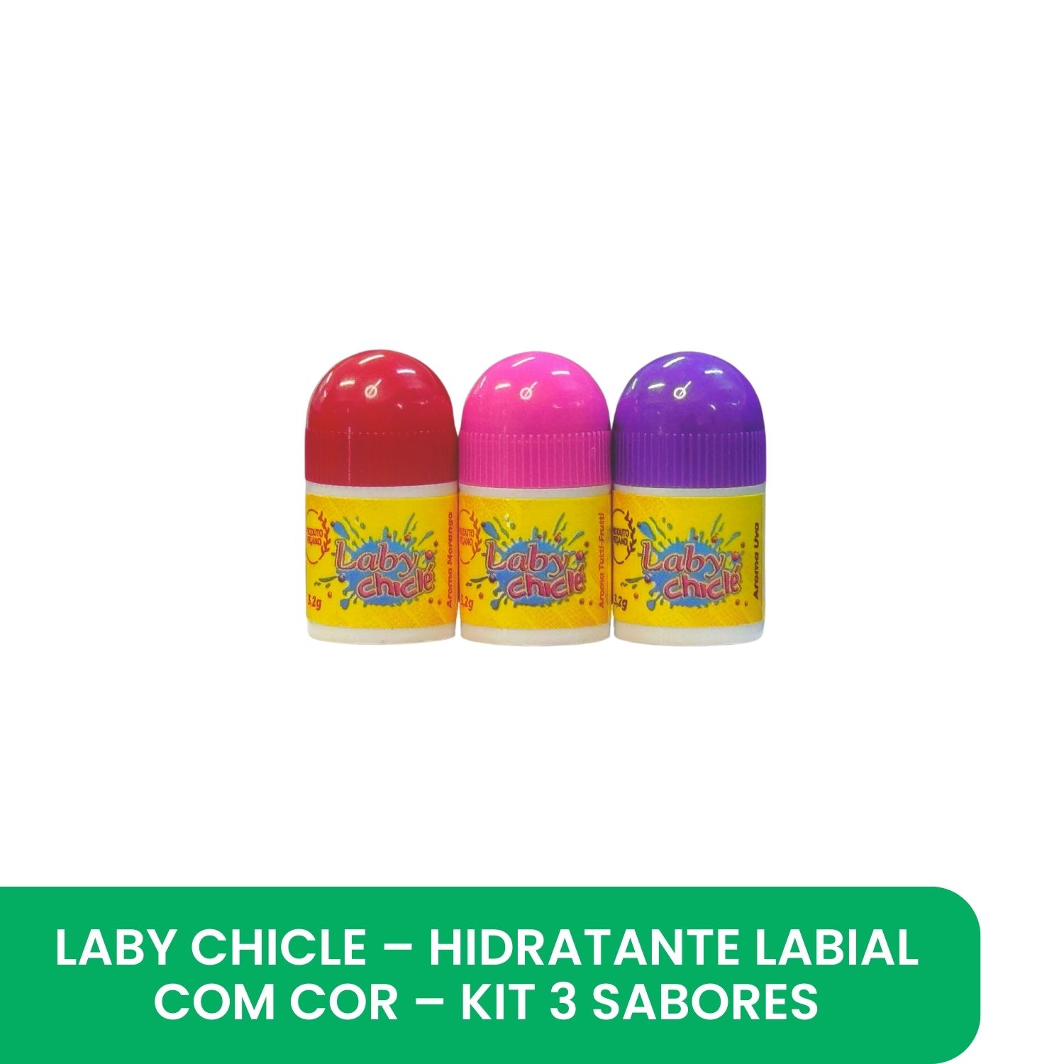 hidratante labial com cor