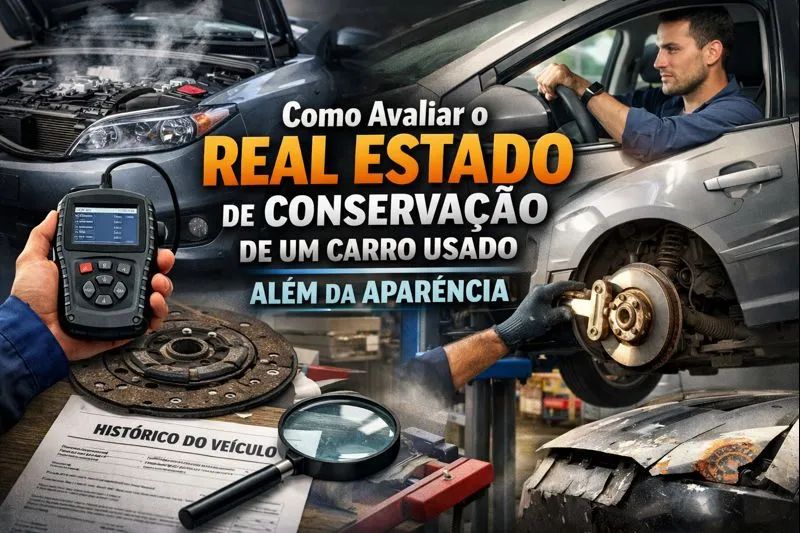 Guia Completo: Como Fazer a Inspeção Mecânica de um Carro Usado Antes da Compra