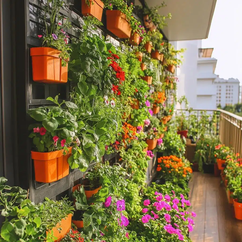horta em pequenos espaços
