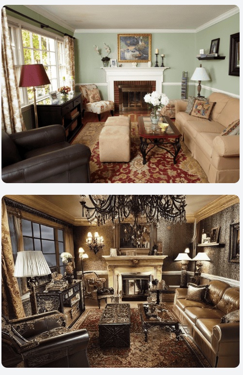 ideias de decoração com inteligência artificial para sala