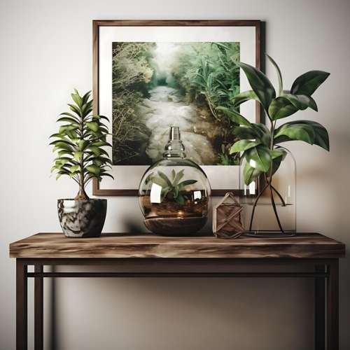 ideias de decoração com inteligência artificial para sala