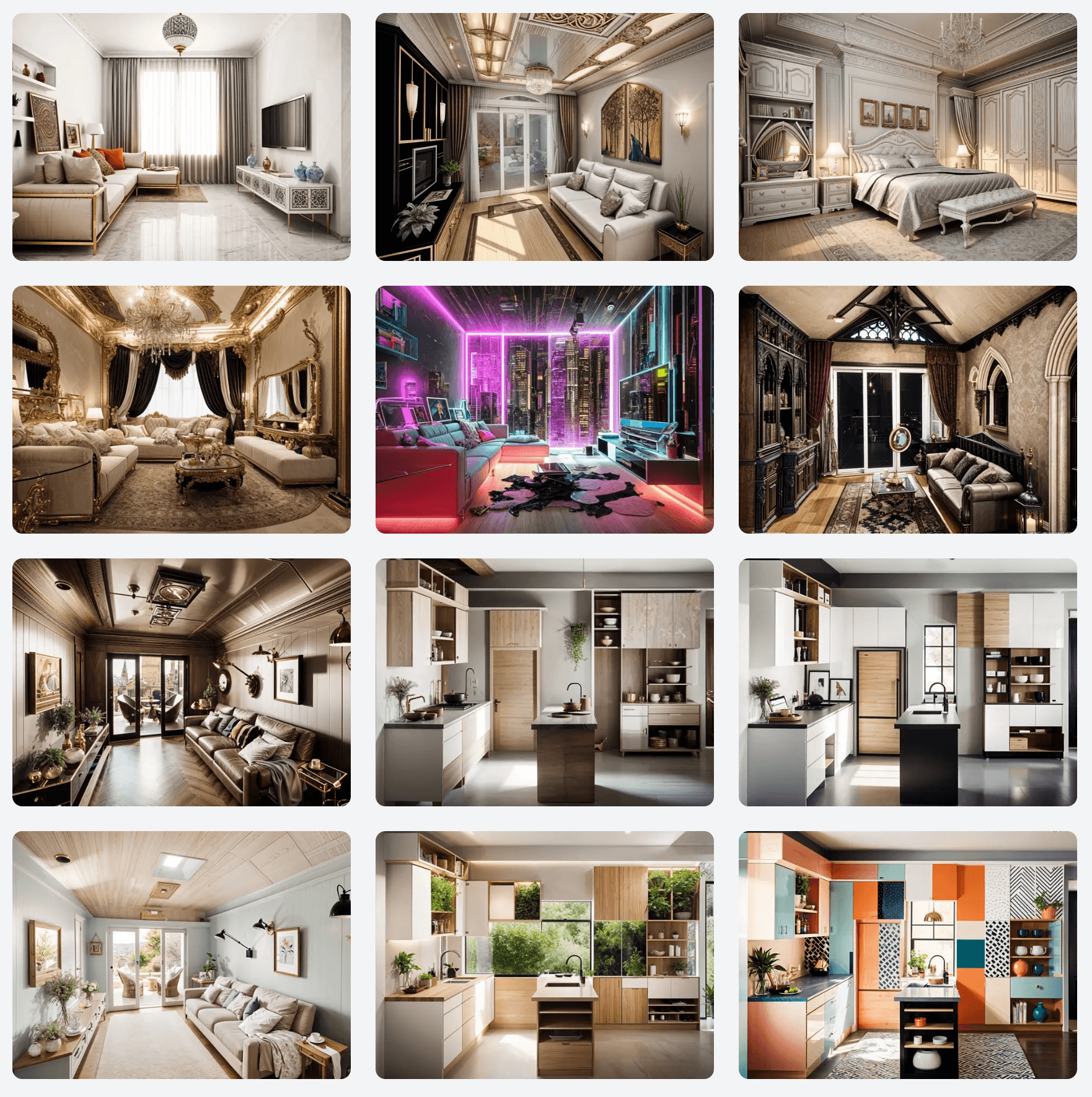 erros comuns ao usar IA na decoração de casa