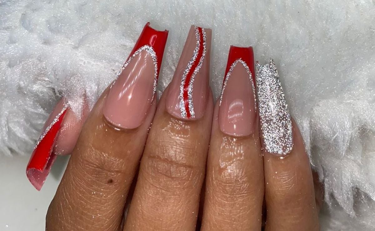 ideias de unhas postiças decoradas para festas