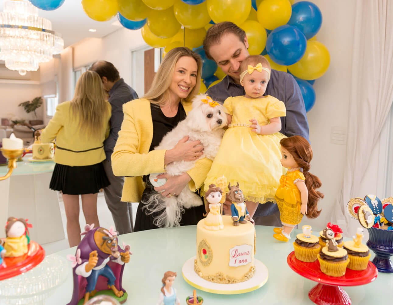 ideias decoração aniversário azul simples e criativa