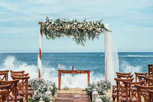 decoração casamento praia rústico versus boho