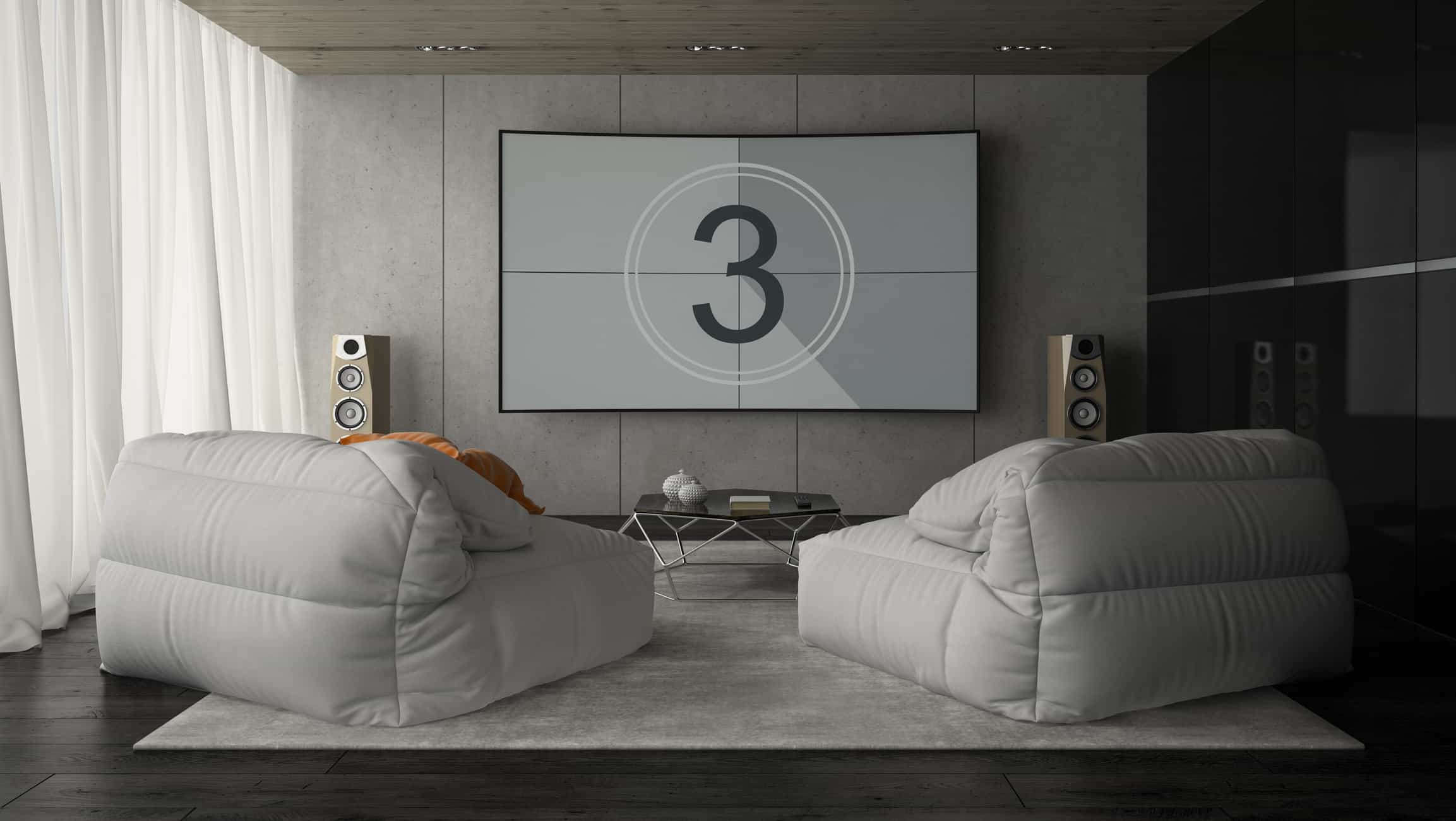 melhores poltronas reclináveis vs pufes para home theater