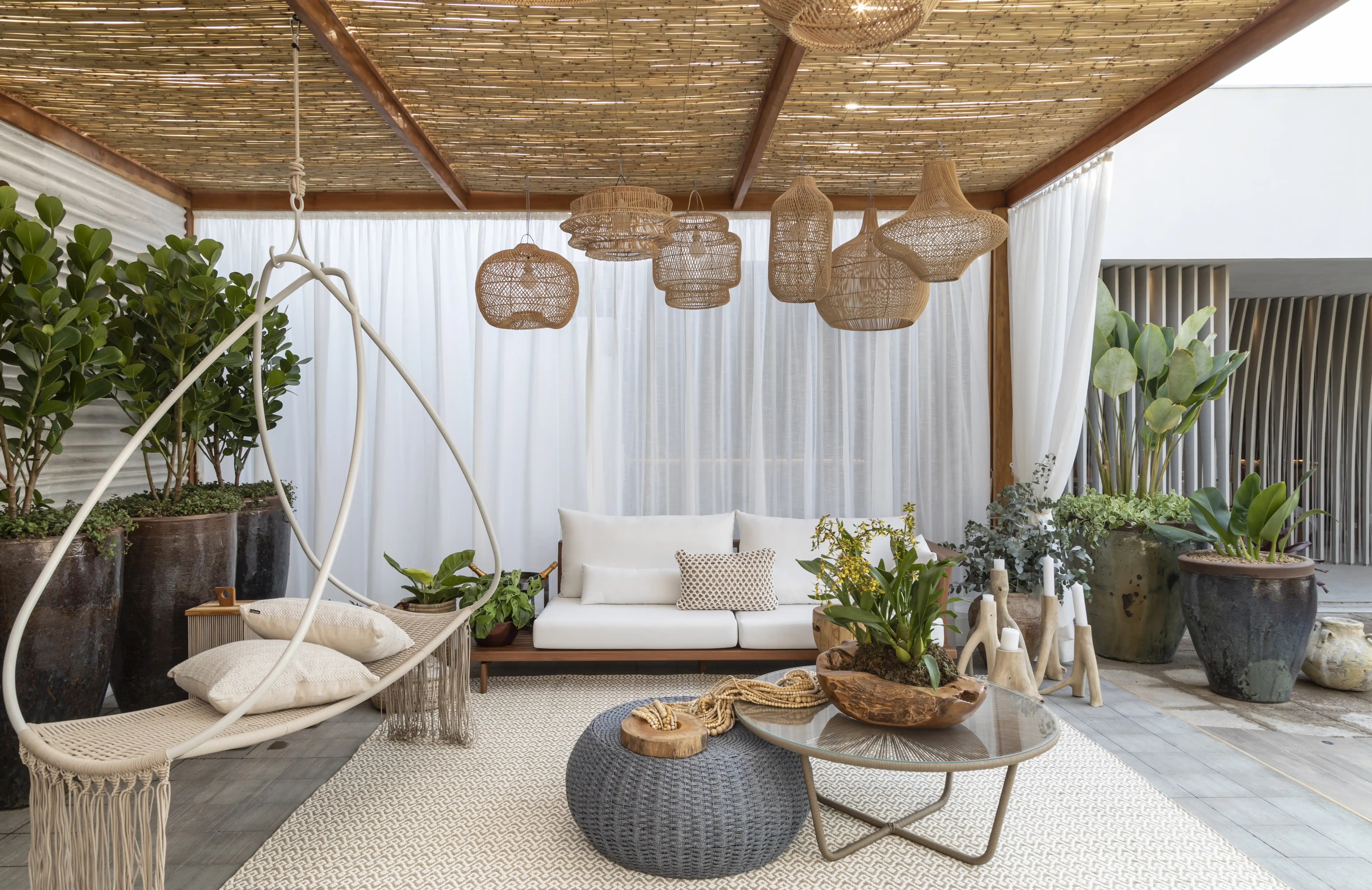 melhores ideias decoração com palha natural