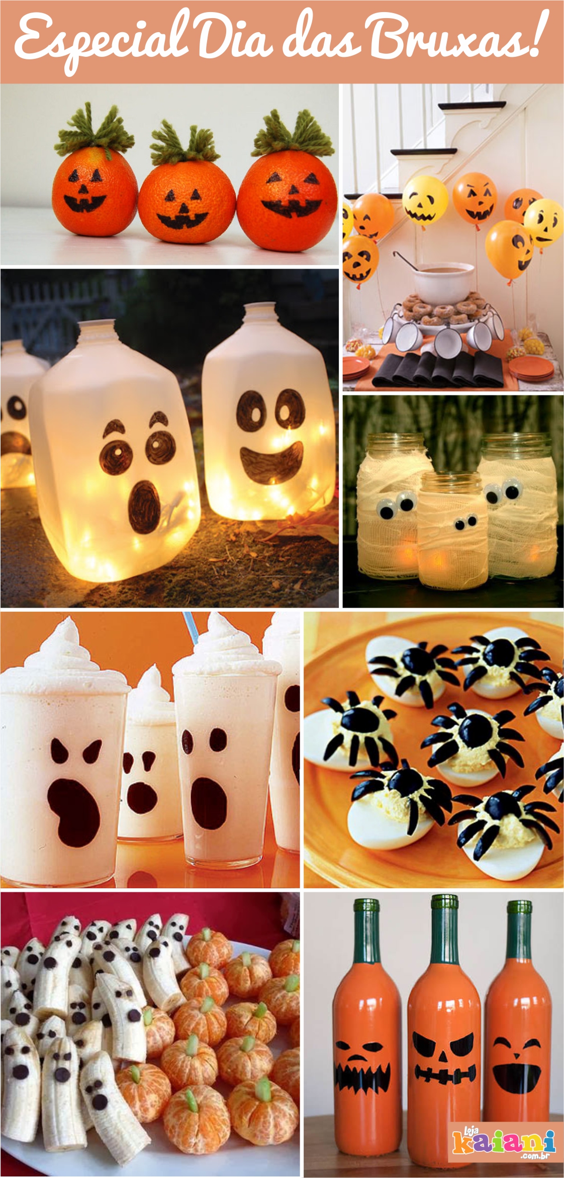 como fazer fantasminhas de bexiga halloween