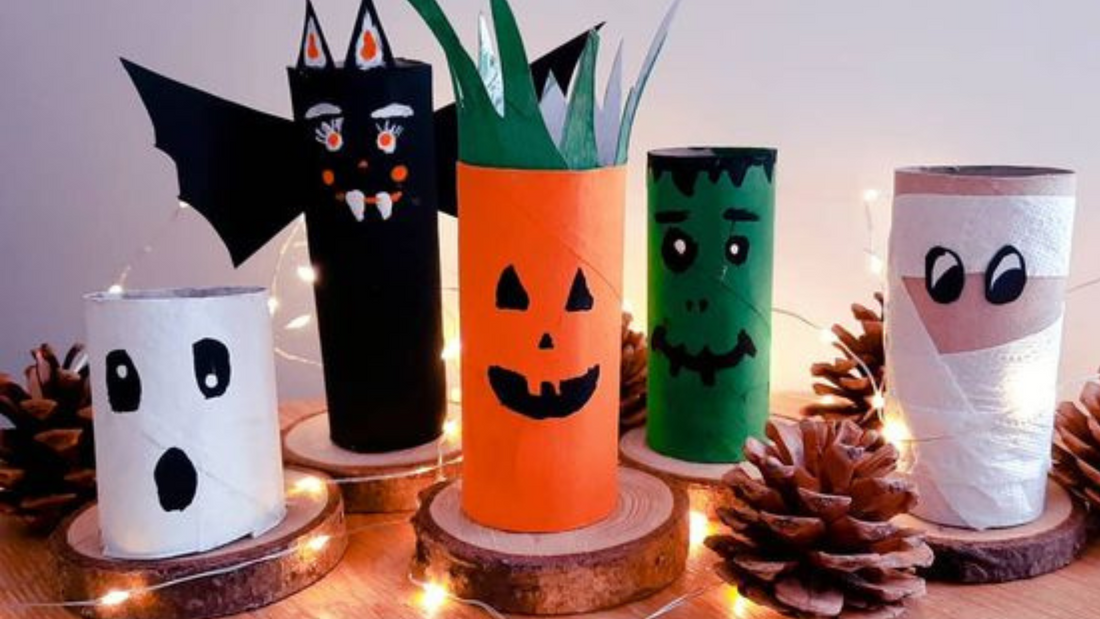 decoracao halloween DIY ou pronta escola