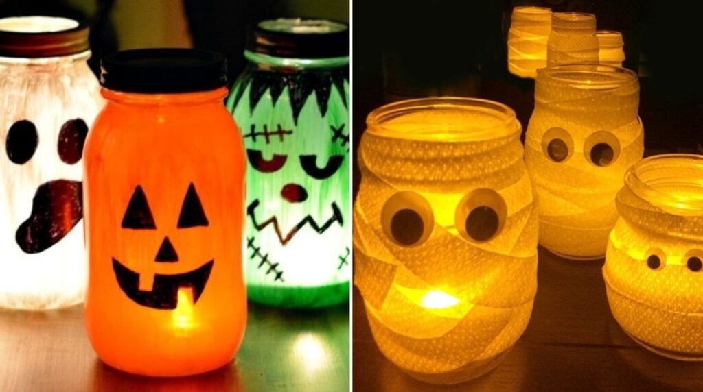 decoracao halloween DIY ou pronta escola