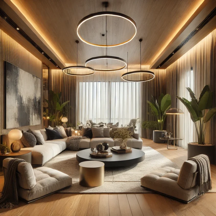 ideias criativas iluminação sensorial quarto infantil