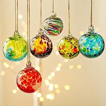 ideias criativas decoração natal vidro bolas