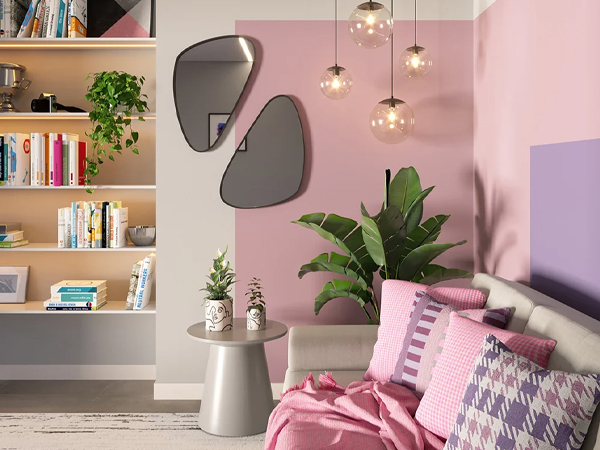 ideias criativas decoração rosas ambientes pequenos