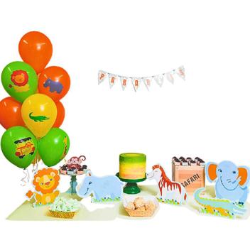 ideias criativas decoração safari festa infantil