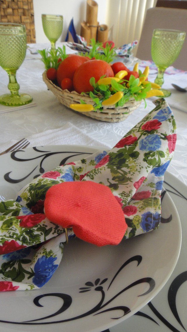 ideias criativas decoração tomate para festas