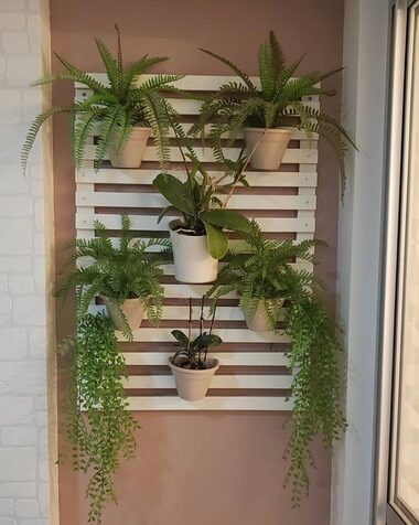 como fazer jardim vertical pequeno apartamento