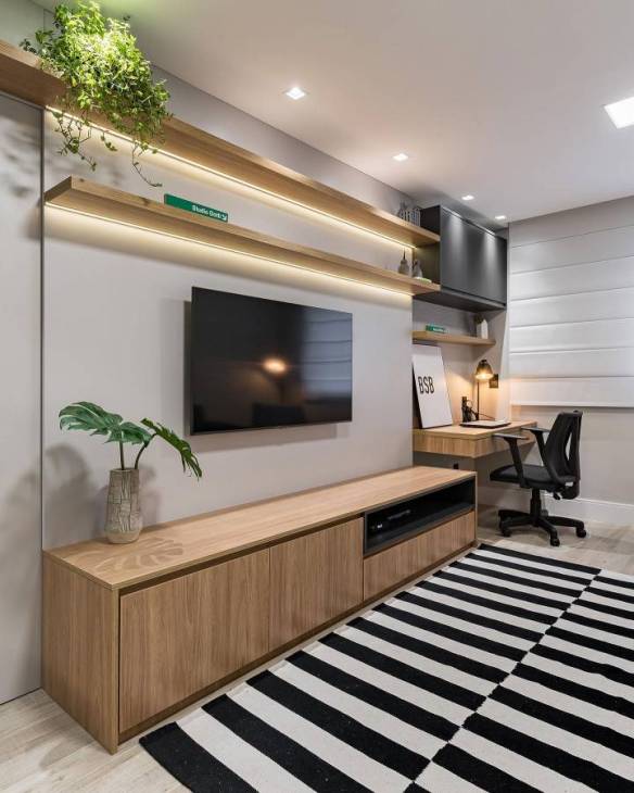 decorar rack da sala com pouco dinheiro dicas baratas