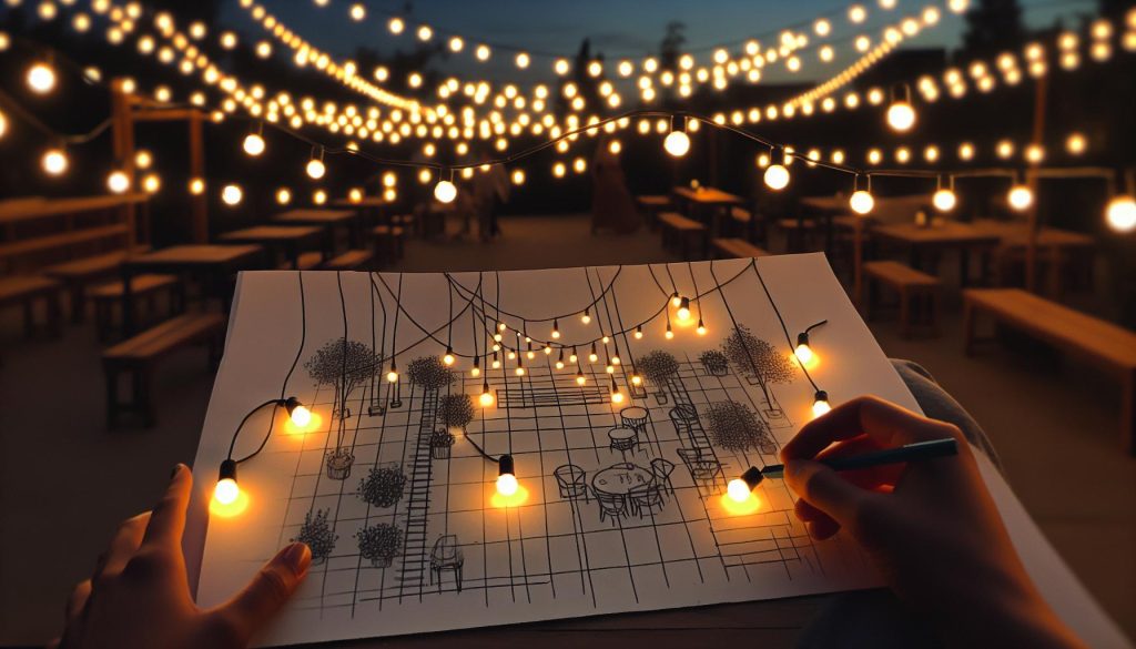 varal de lampadas led vs incandescente