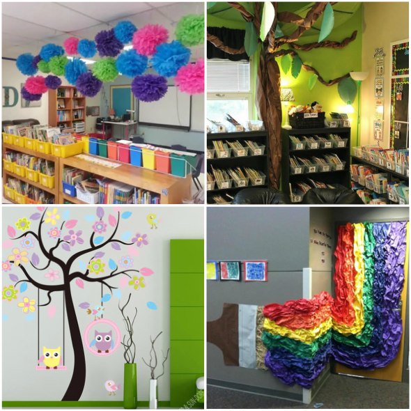 ideias de decoração de sala de aula infantil
