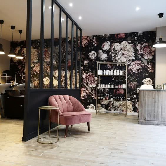 decoração de salão de beleza vs clínica de estética