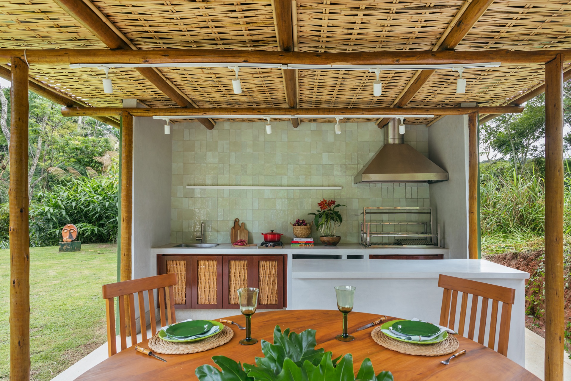 quanto custa decorar área de churrasqueira