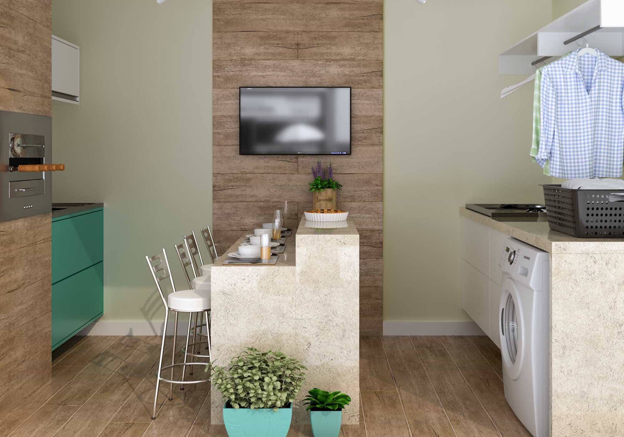 ideias de decoração área churrasqueira pequena